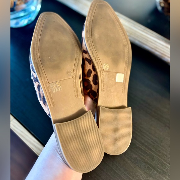 CL by LAUNDRY Leopard Print Flat Mules 8.5US - Picture 10 of 11